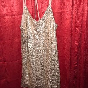 Sequin maxi dress